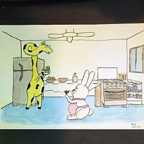 Meu projeto do curso: A arte de desenhar: transforme seus rabiscos em arte Ein Projekt aus dem Bereich Traditionelle Illustration, Bleistiftzeichnung, Zeichnung, Sketchbook und Aquarellmalerei von Arthur zKrause - 01.10.2023