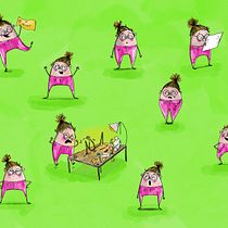 My project for course: Online Portfolio for Children’s Book Illustrators. Traditional illustration, Editorial Design, Stor, board, Portfolio Development, Children's Illustration, Narrative, Management, Productivit, and Picturebook project by Marie Wilkinson - 01.02.2024