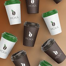 MOKA  Ein Projekt aus dem Bereich Design, Br, ing und Identität, Logodesign, Digitales Design und Briefpapier-Design von Héctor Peña Cienfuegos - 02.01.2024