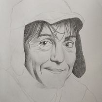 Mi proyecto del curso: Retrato realista con lápiz de grafito. Un progetto di Illustrazione tradizionale, Belle arti, Bozzetti, Disegno a matita, Disegno, Disegno di ritratti, Disegno realistico, Disegno artistico e Disegno anatomico di Juan Carlos Lopez Salas - 03.01.2024