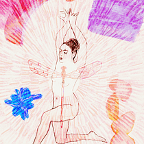 Meu projeto do curso: Linguagem visual com técnicas de ilustração analógicas e digitais. Painting, Collage, Sketching, Drawing, and Digital Illustration project by Camila Sander - 01.03.2024