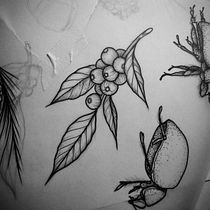 Mi proyecto del curso: Tatuaje para principiantes. Tattoo Design project by Katherine Labarca - 01.03.2024