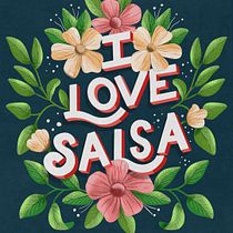 Mi proyecto del curso: Lettering digital: combina flores y letras con Procreate. Lettering, and Digital Lettering project by Abigail Pérez Mejía - 01.03.2024