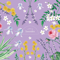 Sistema de Identidade Visual Jardim Jasmim. Un progetto di Direzione artistica, Br, ing, Br, identit e Graphic design di Rebeca Sad - 13.06.2022