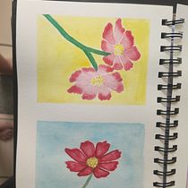 Meu projeto do curso: Ilustração botânica com aquarela. Traditional illustration, Fine Arts, Painting, Drawing, Watercolor Painting, and Botanical Illustration project by dany cavallari - 01.03.2024