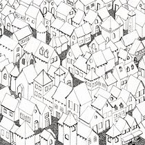 Mi proyecto del curso: Dibujo, pintura y digitalización en Photoshop de mundos imaginarios. Sketching, Drawing, Digital Illustration, Architectural Illustration, and Narrative project by Fernanda - 01.03.2024
