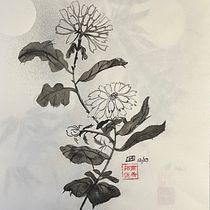 My project for course: Introduction to Sumi-e Painting. Traditional illustration, Fine Arts, Painting, Drawing & Ink Illustration project by Nancy Bond - 01.03.2024