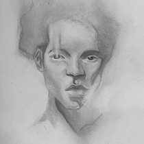 Mi proyecto del curso: Retratos realistas a lápiz: luz, sombra y proporción. Traditional illustration, Fine Arts, Sketching, Pencil Drawing, Drawing, Portrait Drawing, Realistic Drawing, Artistic Drawing, and Figure Drawing project by cami_castano - 01.04.2024