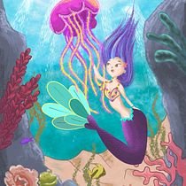 My project for course: Children’s Illustration with Procreate: Paint Magical Scenes. Ilustração digital, Ilustração infantil, Pintura digital, e Álbum ilustrado projeto de Emilee WACHOB - 04.01.2024