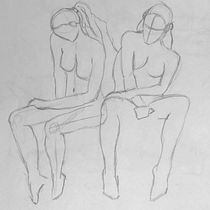 Mi proyecto del curso: Dibujo anatómico para principiantes Ein Projekt aus dem Bereich Bildende Künste, Skizzenentwurf, Bleistiftzeichnung, Zeichnung, Realistische Zeichnung und Anatomische Zeichnung von Melani Yamila Torrez Taborga - 04.01.2024