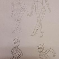 Mein Abschlussprojekt für den Kurs: Zeichnen der menschlichen Figur und ausdrucksstarke Posen. Fine Arts, Sketching, Drawing, Sketchbook, and Figure Drawing project by Christoph Mauerhofer - 01.04.2024