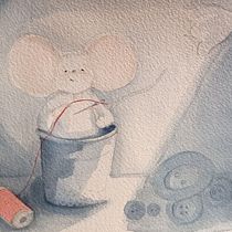 Mi proyecto del curso: Creación de personajes animales en acuarela para libros infantiles. Traditional illustration, Fine Arts, Painting, Drawing, Watercolor Painting, Children's Illustration, and Narrative project by Beatriz Pérez Peiró - 01.04.2024