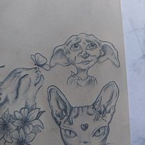 Mi proyecto del curso: Tatuaje para principiantes. Tattoo Design project by Camila Salas Bastias - 01.04.2024