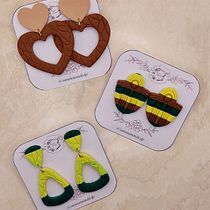 Mi proyecto del curso: Diseño de bisutería con arcilla polimérica para principiantes. Accessor, Design, Arts, Crafts, Jewelr, Design, and DIY project by daniellapolito_dp - 01.04.2024