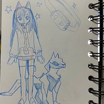 Meu projeto do curso: Técnicas de desenho em sketchbook para iniciantes. Un projet de Conception de personnages, Esquisse , Dessin au cra, on, Dessin , et Carnet de croquis de geovanapessoadas - 05.01.2024