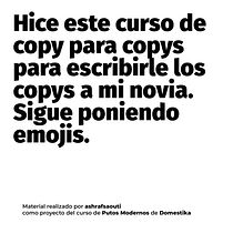 Copywriting para copywriters. El proyecto. Advertising, Cop, writing, Stor, telling, and Communication project by Achraf Saouti - 01.05.2024