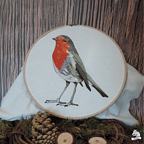 Mein Abschlussprojekt für den Kurs: Malen mit Garn: Textile Illustrationstechniken. Ilustração tradicional, Bordado, e Design têxtil projeto de Teresita Moraila - 05.01.2024