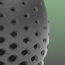 Meu projeto do curso: Modelagem de padrões 3D com Rhino Grasshopper - Luminária paramétrica Ein Projekt aus dem Bereich 3D, Architektur, Möbeldesign und - bau, Industriedesign, Innenarchitektur, Produktdesign, 3-D-Modellierung, Digitale Architektur und 3-D-Design von Rafael Amaral Mathielo Altoé - 31.12.2023