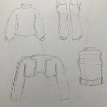 My project for course: Creating Garments Using Crochet. Fashion Design, Fiber Arts, DIY, Crochet, and Textile Design project by Kath Bailey - 01.05.2024