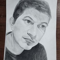 Mi proyecto del curso: Retrato realista con lápiz de grafito. Un progetto di Illustrazione tradizionale, Belle arti, Bozzetti, Disegno a matita, Disegno, Disegno di ritratti, Disegno realistico, Disegno artistico e Disegno anatomico di Manuel Monsalve - 05.01.2024