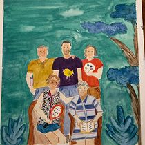 Mi proyecto del curso: Ilustración lúdica con acuarela y lápices de color. Ilustração tradicional, Pintura, Pintura em aquarela, Desenho de retrato, e Desenho com lápis de cor projeto de carladelacebo - 05.01.2024