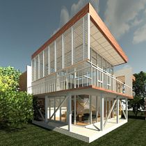 Meu projeto do curso: Projeto arquitetônico 3D e modelagem com Revit. Un projet de 3D, Architecture, Architecture d'intérieur, Modélisation 3D, Architecture numérique , et ArchVIZ de Ero Giffoni Junior - 05.01.2024
