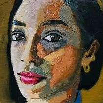 Mi proyecto del curso: Retrato con pintura al óleo: explora la luz y las sombras. Fine Arts, Painting, and Oil Painting project by Edilson Lara - 01.05.2024
