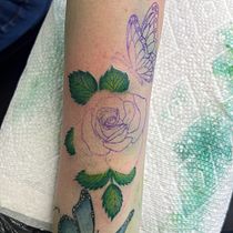 My project for course: Artistic Tattoos in Full Color. Een project van Traditionele illustratie,  Tekening, Digitale illustratie,  Tatoeageontwerp y Digitale tekening van aloapineda04 - 05.01.2024