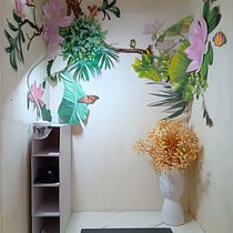 My project for course: Paper Collage Murals: Create Nature-Inspired Wall Art. Arts, Crafts, Collage, Paper Craft, Decoration, and Botanical Illustration project by Monica Gonzales - 12.30.2023