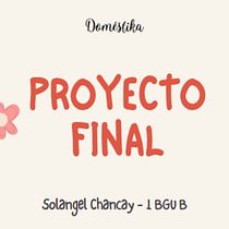 Mi proyecto del curso: Marketing digital desde cero para emprendedores y freelancers. Marketing, Social Media, Digital Marketing, Mobile Marketing, Content Marketing, Facebook Marketing, Instagram Marketing, and Growth Marketing project by Solangel Domenica Chancay Guzhñay - 01.06.2024