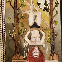 My project for course: Illustration for Tarot: Le Pendu nr12 5Jan. 2024Crafting Your Signature Style. Drawing, Digital Illustration & Ink Illustration project by Joseph Sein - 01.03.2024