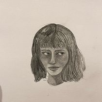 My project for course: Realistic Portrait with Graphite Pencil. Un progetto di Illustrazione tradizionale, Belle arti, Bozzetti, Disegno a matita, Disegno, Disegno di ritratti, Disegno realistico, Disegno artistico e Disegno anatomico di hlujayn - 06.01.2024