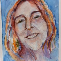 Mi proyecto del curso: Retrato artístico en acuarela. Fine Arts, Painting, Watercolor Painting, and Portrait Drawing project by Isabel Fernandez-Arroyo Sanchez-Migallon - 01.06.2024