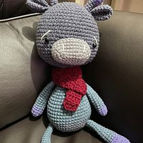 My project for course: Crocheting Amigurumi Animals for Beginners. Arts, Crafts, To, Design, Crochet, Amigurumi, and Textile Design project by buatapaajadech - 01.06.2024
