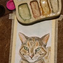Mi proyecto del curso: Técnicas experimentales de acuarela para principiantes. Un progetto di Illustrazione tradizionale, Belle arti, Pittura ad acquerello e Illustrazione naturalistica di Angelica Bravo - 07.01.2024