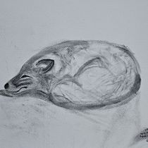 Course Projects: Expressive Drawing with Charcoal. Fine Arts, Drawing, Portrait Drawing, and Naturalistic Illustration project by jpbd - 01.07.2024