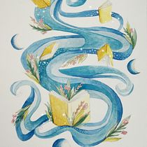 Il mio progetto del corso: Tecniche ad acquerello per illustrazioni da sogno. Traditional illustration, Drawing, Watercolor Painting, and Editorial Illustration project by Ester Mariucci - 01.07.2024