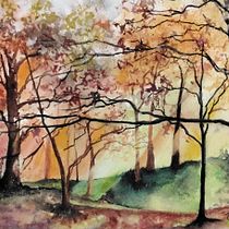 Il mio progetto del corso: Paesaggi incantevoli ad acquerello: dipingi con la luce. Un projet de Aquarelle de Elisabetta Bagnoli - 07.01.2024