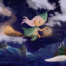 Il mio progetto del corso: Illustrazione per bambini con Procreate: dipingi scene magiche. Ilustração digital, Ilustração infantil, Pintura digital, e Álbum ilustrado projeto de cmaglio1988 - 08.01.2024