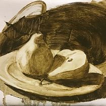 Il mio progetto del corso: Ritratto monocromatico espressivo a olio. Een project van  Beeldende kunst, Schilderij,  Portrettekening y  Olieverfschilderij van Clizia Omarini - 09.01.2024