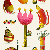 Mi proyecto del curso: Laboratorio creativo: ilustra personajes infantiles. Character Design, Digital Illustration, Children's Illustration, and Picturebook project by Deby Garay - 01.09.2024