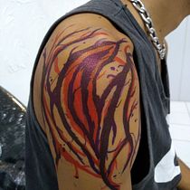 Meu projeto do curso: Tatuagem para principiantes. Tattoo Design project by Thayna Tertuliano - 01.09.2024