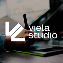 Viela Studio - Identidade Visual. Design, Br, ing, Identit, Graphic Design, and Logo Design project by raylson13soares - 01.09.2024