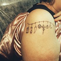 Meu projeto do curso: Tatuagem fine line: a sutileza da linha. Traditional illustration, Drawing, and Tattoo Design project by 6pk6yjkjkp - 01.09.2024