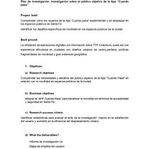 Mi proyecto del curso: Introducción a la investigación UX. Un projet de UX / UI, Webdesign, Conception numérique , et Développement d'applications de carolabasilio - 10.01.2024