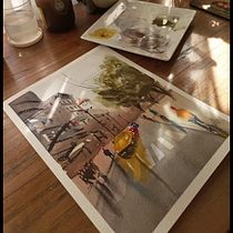 Mi proyecto del curso: Paisajes urbanos en acuarela. Un progetto di Belle arti, Pittura ad acquerello e Illustrazione architettonica di Patricia Melo - 09.01.2024