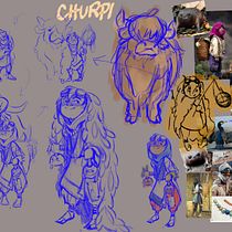 My project for course: Fantasy Character Design in Procreate Ein Projekt aus dem Bereich Traditionelle Illustration, Design von Figuren, Digitale Illustration, Digitale Zeichnung und Digitale Malerei von Hayley Havener - 11.01.2024