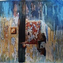 Mon projet du cours : Masterclass de textures à l'aquarelle. Projekt z dziedziny  Sztuki piękne,  Malarstwo i Malowanie akwarelą użytkownika mielaure - 11.01.2024