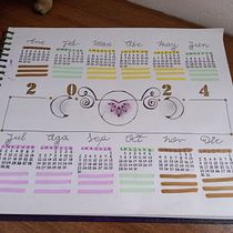 Mi proyecto del curso: Bullet journal creativo: planificación y creatividad. Traditional illustration, Lettering, Drawing, H, Lettering, Management, and Productivit project by Natalia M.Arias - 01.11.2024
