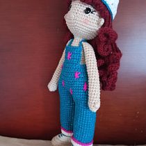 Mi proyecto del curso: Amigurumi: diseño de ropa, pelo y complementos. Projekt z dziedziny Craft, Projektowanie zabawek,  Tkactwo, Sz, dełkowanie, Amigurumi, Wzornictwo tekst i liów użytkownika Patricia Eugenia González Vásquez - 10.01.2024